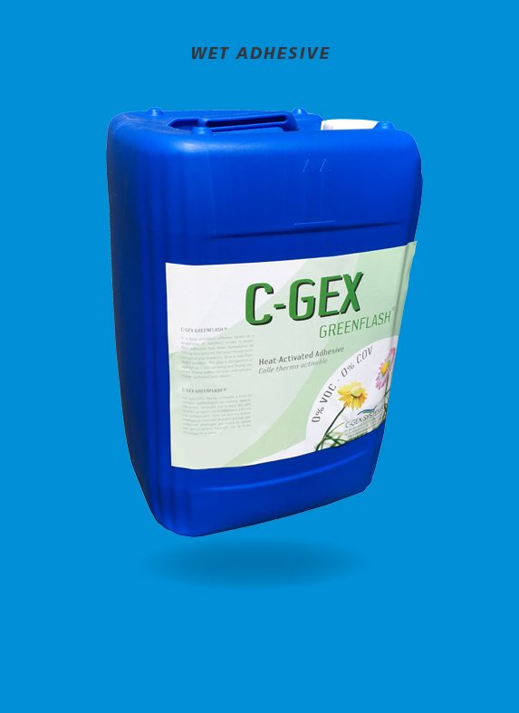Heat shop activated glue